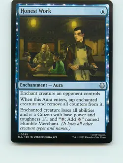 Honest Work - U55 - MTG - Avatar: The Last Airbender (TLA) - Image 1