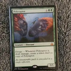 Wizards of the Coast Polyraptor Rivals of Ixalan Mythic #144/196 EN Regular - Image 1