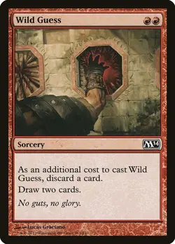 NM - Wild Guess [M14 - 161] Magic 2014 (M14) - Image 1