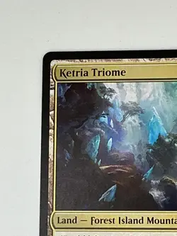 1x MTG Ketria Triome - Ikoria: Lair of Behemoths (IKO) #250 - Magic NM MJ - Image 2