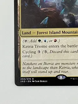 1x MTG Ketria Triome - Ikoria: Lair of Behemoths (IKO) #250 - Magic NM MJ - Image 5
