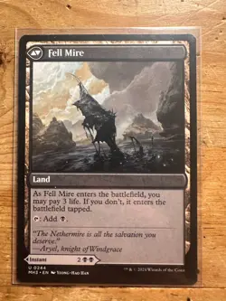 Fell the Profane Modern Horizons 3 Regular MTG NM - Image 2