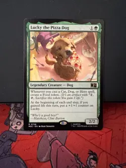 Lucky the Pizza Dog 726 Commander: Marvel Super Heroes Magic: The Gathering NM - Image 1
