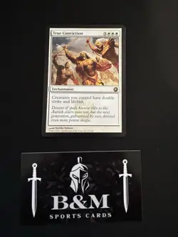 True Conviction MTG Scars of Mirrodin Regular LP 25/249 - Image 1