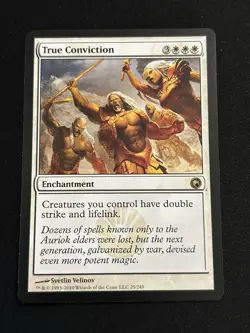 True Conviction MTG Scars of Mirrodin Regular LP 25/249 - Image 2