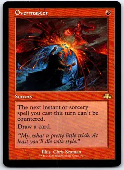 Overmaster (Retro Frame) 327 R Dominaria Remastered Magic: The Gathering NM/M - Image 1
