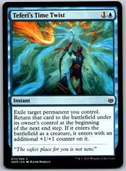 Teferi's Time Twist 72 C War of the Spark Magic: The Gathering NM - Image 1