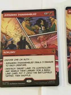 Avengers Disassembled Borderless Showcase Marvel Super Heroes 302 - Image 1