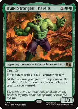 Foil Hulk, Strongest There Is MSC LP 724 - Image 1