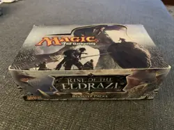 MtG EMPTY Booster Box ~ RISE OF THE ELDRAZI (zero packs) - Image 1