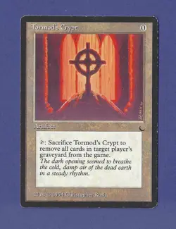 1994 Magic the Gathering - Tormod's Crypt - The Dark MTG - Image 1