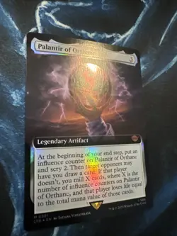 Palantir of Orthanc (Extended Art) Universes Beyond: the Lord of the Rings:... - Image 2