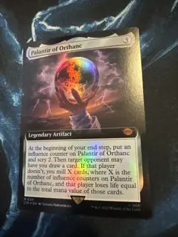 Palantir of Orthanc (Extended Art) Universes Beyond: the Lord of the Rings:... - Image 3