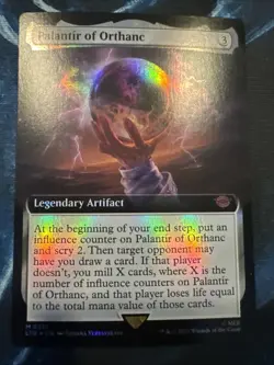 Palantir of Orthanc (Extended Art) Universes Beyond: the Lord of the Rings:... - Image 5