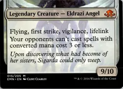 Bruna, the Fading Light 15 Rare Eldritch Moon Magic: The Gathering LP - Image 2