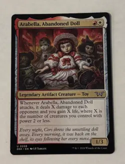 MTG Arabella, Abandoned Doll - Duskmourn: House of Horror LP - Image 1