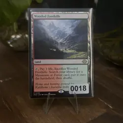 NM MTG Wooded Foothills #236 Regular Rare Land - Modern Horizons 3 EN - Image 3