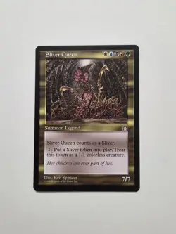 Magic: The Gathering Sliver Queen Rare Stronghold Near Mint - Image 1