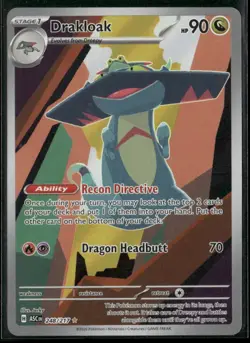 Drakloak Ascended Heroes 248/217 Illustration Rare Holo Pokemon Near Mint - Image 1