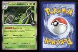 Team Rocket's Spidops 019/217 Ascended Heroes Holo NM/M Pokemon - Image 3