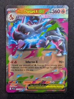 Mega Charizard X ex - 013/094 - Phantasmal Flames (Pokemon) - Image 1