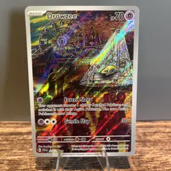 Drowzee Illustration Rare 210/198 English Pokemon 2023 Scarlet & Violet Komiya - Image 1