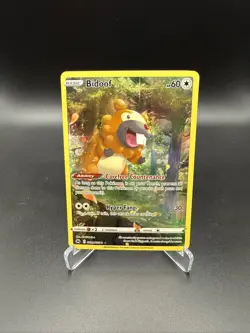 Pokemon Bidoof GG29/GG70 Crown Zenith Galarian Gallery Ultra Rare - Image 1