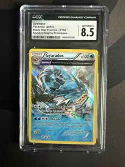 CGC 8.5 Gyarados XY60 XY Prerelease Promo Holo 2015 English NM - Image 1