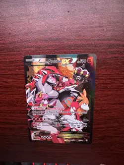 Pokemon TCG Team Magma's Groudon EX 15/34 Double Crisis Full Art Holo EN - Image 4