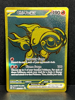 Chi-Yu ex 241/091 Sv: Paldean Fates Holo Pokemon TCG - NM - Image 1