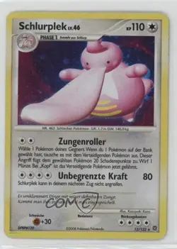 Lickilicky Holo German Pokemon Diamond & Pearl Secret Wonders #12 2007 - Image 1