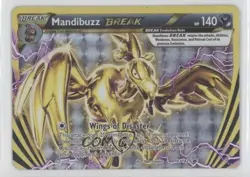 Mandibuzz BREAK Pokemon XY Black Star Promo #XY182 - Image 1