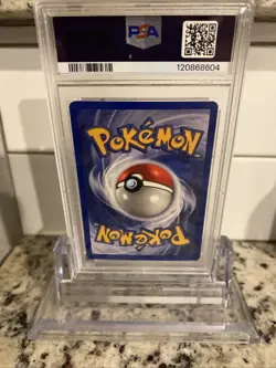 PSA 8 1999 Blastoise Base Set Unlimited Holo Rare Pokemon - Image 2