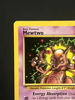 1999 WOTC Pokemon TCG Mewtwo Black Star Movie Promo 14/53 LP-MP - Image 3
