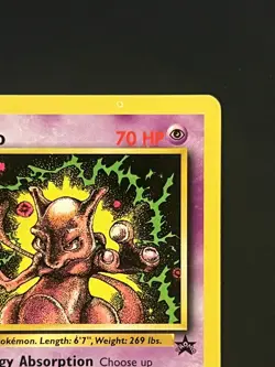 1999 WOTC Pokemon TCG Mewtwo Black Star Movie Promo 14/53 LP-MP - Image 4