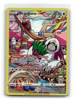 Oranguru TG12/TG30 Holo Brilliant Stars Trainer Gallery Pokemon Holo NM - Image 1