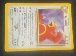 Pokemon TCG Ursaring 15/75 Neo Discovery Holo Rare Unlimited NP MINT! SWIRL - Image 3