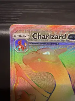 The Pokemon Company Charizard GX 150/147 Burning Shadows Rainbow Holo - Image 2