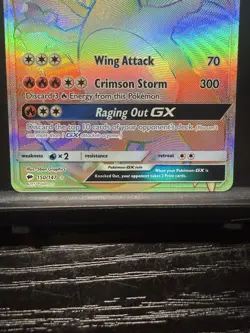 The Pokemon Company Charizard GX 150/147 Burning Shadows Rainbow Holo - Image 4
