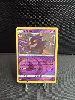 POKEMON GENGAR 70/214 REVERSE HOLO SM UMBROKEN BONDS NM - Image 1