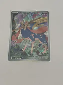 Pokemon Phantasmal Flames Zacian Illustration Rare 100/094 - Image 1