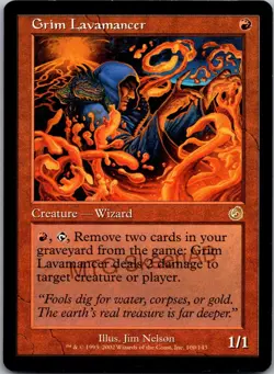 MTG SkeenAB Grim Lavamancer from Torment. MP. - Image 1