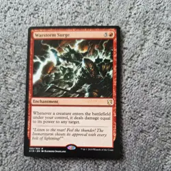 MTG - Warstorm Surge ~ Commander 2019 - Image 1