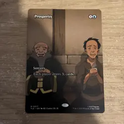 MTG Prosperity (Extended Art) 0017 Avatar: The Last Airbender M/NM Free UK P&P - Image 1