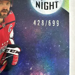 2022-23 Upper Deck Synergy - Light Up the Night Alex Ovechkin #LN-AO Neon Yellow - Image 2