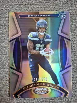 2023 Panini Certified - /275 Rookies Jaxon Smith-Njigba #112 Mirror GOLD🔥📈JSN - Image 1