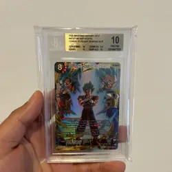 BGS 10 SSB Vegito Power to Resist Despair Secret Rare BT27-138 - Image 1