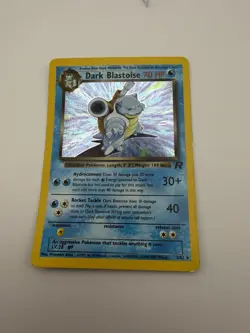 Wizards of the Coast Dark Blastoise 3/82 Team Rocket Holo Rare EN - Image 3
