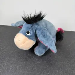 Eeyore Talking Plush Ask Me More Toy Disney Fisher Price Mattel 1999 24cm - Image 3