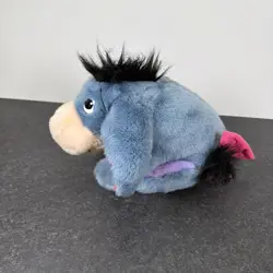 Eeyore Talking Plush Ask Me More Toy Disney Fisher Price Mattel 1999 24cm - Image 4